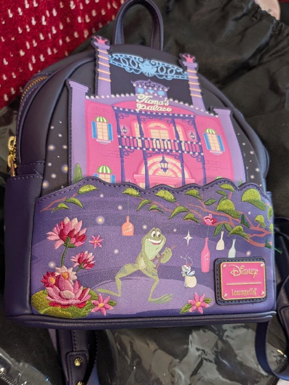 Loungefly Disney The Princess and the Frog Tiana's Palace Mini Backpack